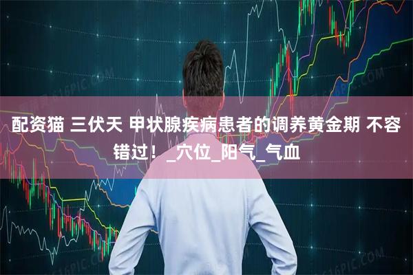 配资猫 三伏天 甲状腺疾病患者的调养黄金期 不容错过！_穴位_阳气_气血